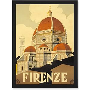 Artery8 - Florence Santa Maria Fiore A4 - Framed - Wall Art Print Artery8 - Florence Santa Maria Fiore A4 - Framed - Wall Art Print
