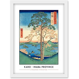 Artery8 - Karo - Hiroshige Woodblock - Framed Wall Art Artery8 - Karo - Hiroshige Woodblock - Framed Wall Art
