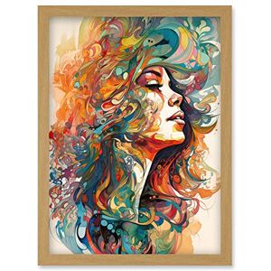 Artery8 - Iris Goddess of Rainbows - Multicoloured - Wall Art Artery8 - Iris Goddess of Rainbows - Multicoloured - Wall Art