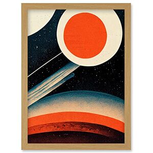 Artery8 - Retro Boho Space Starscape - Wall Art Artery8 - Retro Boho Space Starscape - Wall Art