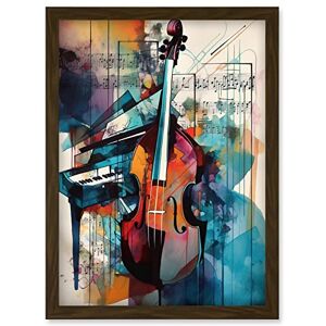Artery8 - Violin Piano - Classical - Abstract - Art Print Artery8 - Violin Piano - Classical - Abstract - Art Print