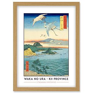 Artery8 - Waka no ura Kii Province Utagawa Hiroshige - A4 - Wall Art Artery8 - Waka no ura Kii Province Utagawa Hiroshige - A4 - Wall Art