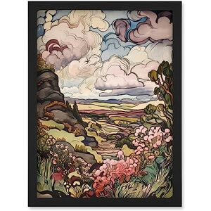 Artery8 - A Wild Scottish Landscape - A4 - Framed - Wall Art Print Artery8 - A Wild Scottish Landscape - A4 - Framed - Wall Art Print