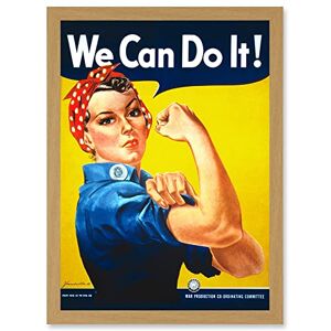 Artery8 - Rosie Riveter WW2 We Can Do It - A4 Artery8 - Rosie Riveter WW2 We Can Do It - A4