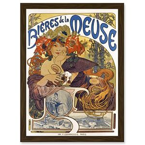 Artery8 - Beer Of The Meuse Paris France Vintage A4 Artwork Artery8 - Beer Of The Meuse Paris France Vintage A4 Artwork