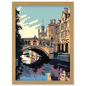 Artery8 - Bridge of Sighs Cambridge University - A4 - Wall Art Artery8 - Bridge of Sighs Cambridge University - A4 - Wall Art
