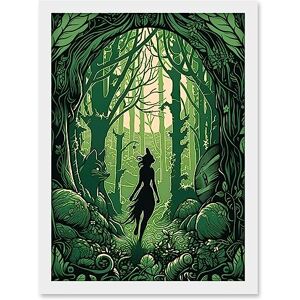 Artery8 - Fox Silhouette - Wall art print Artery8 - Fox Silhouette - Wall art print