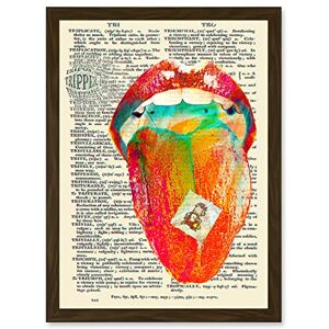 Artery8 Acid LSD Hallucinogenic Tripper Dictionary Page A4 Artwork Framed Wall Art Print Artery8 Acid LSD Hallucinogenic Tripper Dictionary Page A4 Artwork Framed Wall Art Print
