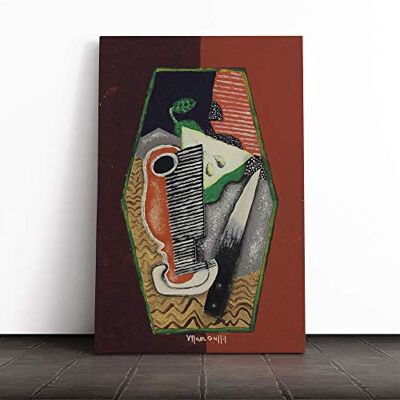 Big Box Art Canvas Print Wall Art Louis Marcoussis Abstract Mounted and Stretched Box Frame Picture Home Decor for Kitchen, Living, Dining Room, Bedroom, Hallway, Multi-Colour, 20x14 Inch Big Box Art Canvas Print Wall Art Louis Marcoussis Abstract Mounted and Stretched Box Frame Picture Home Decor for Kitchen, Living, Dining Room, Bedroom, Hallway, Multi-Colour, 20x14 Inch