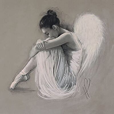 Hazel Bowman Art Group WDC95925 The (Angel Wings IV) -Canvas Print 40 x 40cm, Wood, Multicolour, 40 x 40 x 1.3 cm Hazel Bowman Art Group WDC95925 The (Angel Wings IV) -Canvas Print 40 x 40cm, Wood, Multicolour, 40 x 40 x 1.3 cm