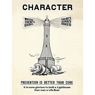 Artery8 Temperance Movement Alcohol Warning Lighthouse Ad Unframed Wall Art Print Poster Home Decor Premium Artery8 Temperance Movement Alcohol Warning Lighthouse Ad Unframed Wall Art Print Poster Home Decor Premium