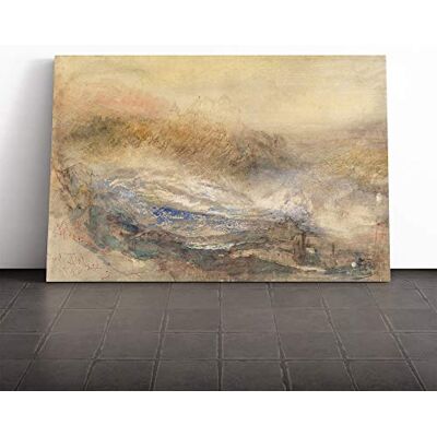Big Box Art Canvas Print Wall Art Joseph Mallord William Turner Watercolour (1) Mounted & Stretched Box Frame Picture Home Decor for Kitchen, Living Room, Bedroom, Hallway, Multi-Colour, 30x20 Inch Big Box Art Canvas Print Wall Art Joseph Mallord William Turner Watercolour (1) Mounted & Stretched Box Frame Picture Home Decor for Kitchen, Living Room, Bedroom, Hallway, Multi-Colour, 30x20 Inch