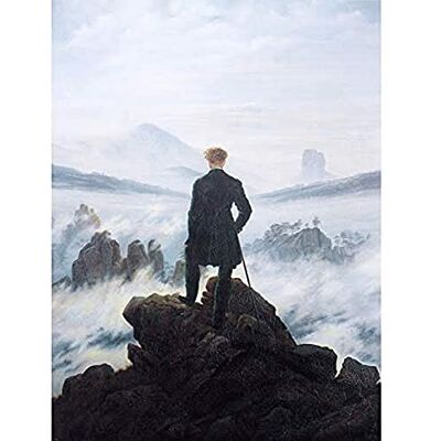 Fine Art Prints Friedrich Wanderer Above Sea Fog Painting Art Print Canvas Premium Wall Decor Poster Mural Fine Art Prints Friedrich Wanderer Above Sea Fog Painting Art Print Canvas Premium Wall Decor Poster Mural