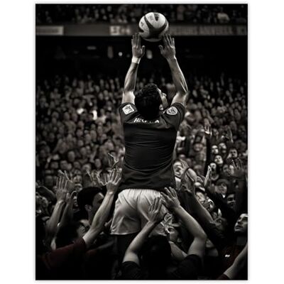 Artery8 Rugby Lineout Catch Action Photo Black White Sport Artwork Extra Large XL Wall Art Poster Print Artery8 Rugby Lineout Catch Action Photo Black White Sport Artwork Extra Large XL Wall Art Poster Print
