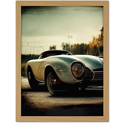 Doppelganger33 LTD Classic Sports Car Cinematic Beauty Shot Nostalgic Print Artwork Framed Wall Art Print 18X24 Inch Doppelganger33 LTD Classic Sports Car Cinematic Beauty Shot Nostalgic Print Artwork Framed Wall Art Print 18X24 Inch