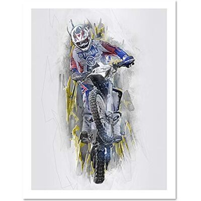 Fine Art Prints Dirt Bike Motocross Sport Graphic Large Framed Art Print Poster Wall Decor 18x24 inch Fine Art Prints Dirt Bike Motocross Sport Graphic Large Framed Art Print Poster Wall Decor 18x24 inch
