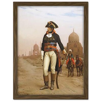 Fine Art Prints Gerome Napoleon Bonaparte In Egypt Painting Large Framed Art Print Poster Wall Decor 18x24 in Fine Art Prints Gerome Napoleon Bonaparte In Egypt Painting Large Framed Art Print Poster Wall Decor 18x24 in