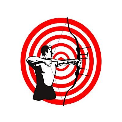 Wee Blue Coo Painting Sport Archery Bow Arrow Archer Target Wall Art Print Wee Blue Coo Painting Sport Archery Bow Arrow Archer Target Wall Art Print