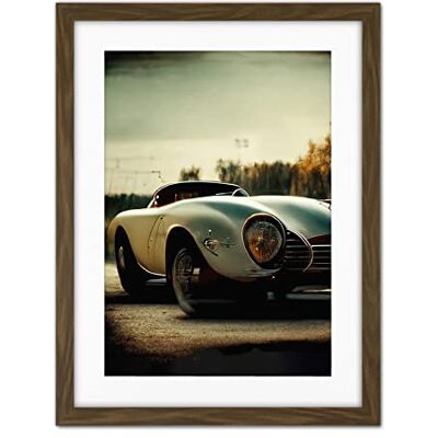 Doppelganger33 LTD Classic Sports Car Cinematic Beauty Shot Nostalgic Print Artwork Framed Wall Art Print 18X24 Inch Doppelganger33 LTD Classic Sports Car Cinematic Beauty Shot Nostalgic Print Artwork Framed Wall Art Print 18X24 Inch