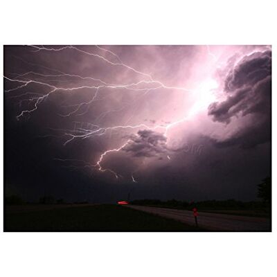 Wee Blue Coo Photo Nature Weather Lightning Electric Storm Wall Art Print Wee Blue Coo Photo Nature Weather Lightning Electric Storm Wall Art Print