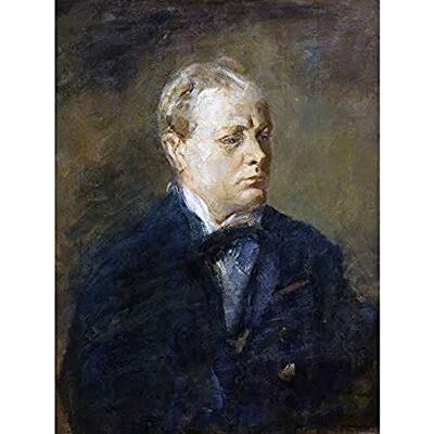 Fine Art Prints Mcevoy Portrait Sir Winston Churchill Painting Art Print Canvas Premium Wall Decor Poster Mural Fine Art Prints Mcevoy Portrait Sir Winston Churchill Painting Art Print Canvas Premium Wall Decor Poster Mural