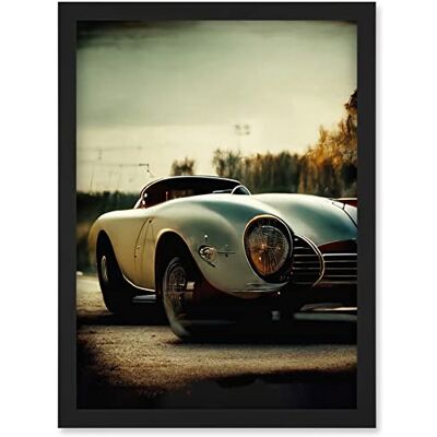 Artery8 - Classic Sports Car - A4 - Wall Art Artery8 - Classic Sports Car - A4 - Wall Art
