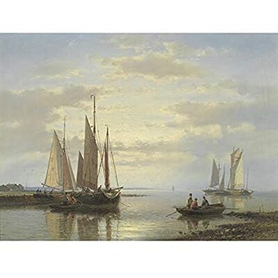 Fine Art Prints Hulk Calm Waters Boats Classic Painting Art Print Canvas Premium Wall Decor Poster Mural Fine Art Prints Hulk Calm Waters Boats Classic Painting Art Print Canvas Premium Wall Decor Poster Mural