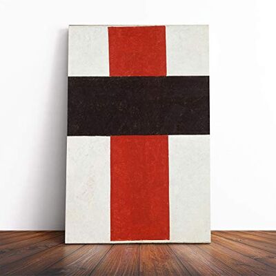 Big Box Art Canvas Print Wall Art Kazimir Malevich Abstract Mounted and Stretched Box Frame Picture Home Decor for Kitchen, Living, Dining Room, Bedroom, Hallway, Multi-Colour, 20x14 Inch Big Box Art Canvas Print Wall Art Kazimir Malevich Abstract Mounted and Stretched Box Frame Picture Home Decor for Kitchen, Living, Dining Room, Bedroom, Hallway, Multi-Colour, 20x14 Inch