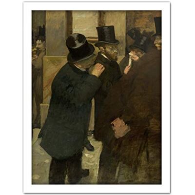 Fine Art Prints Edgar Degas Portraits At The Stock Exchange Large Framed Art Print Poster Wall Decor 18x24 Fine Art Prints Edgar Degas Portraits At The Stock Exchange Large Framed Art Print Poster Wall Decor 18x24
