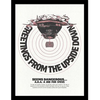 Pyramid Stranger Things 5 (Seems Dangerous) Collector Print 30cm X 40cm Framed Collector Print, Official Licensed Netflix Wall Art Poster, Ready To Hang, One Size Pyramid Stranger Things 5 (Seems Dangerous) Collector Print 30cm X 40cm Framed Collector Print, Official Licensed Netflix Wall Art Poster, Ready To Hang, One Size