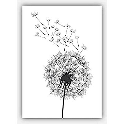 ARTZE Wall Art Dandelions Gallery Wall Sketch Art Prints 3-Piece Set, 30 cm Width x 40 cm Height ARTZE Wall Art Dandelions Gallery Wall Sketch Art Prints 3-Piece Set, 30 cm Width x 40 cm Height