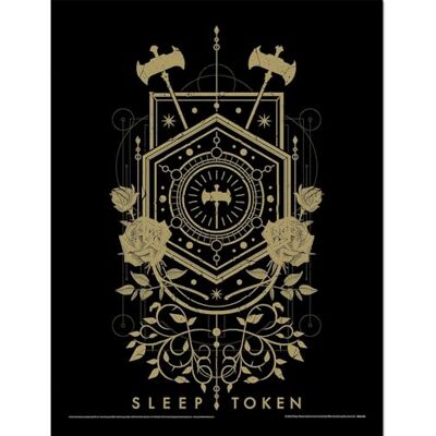Pyramid Sleep Token (Feathered Host) Collector Print (Framed) – Collector Print Poster (Framed) – Wall Art for Fans – Official Merchandise – One Size Pyramid Sleep Token (Feathered Host) Collector Print (Framed) – Collector Print Poster (Framed) – Wall Art for Fans – Official Merchandise – One Size