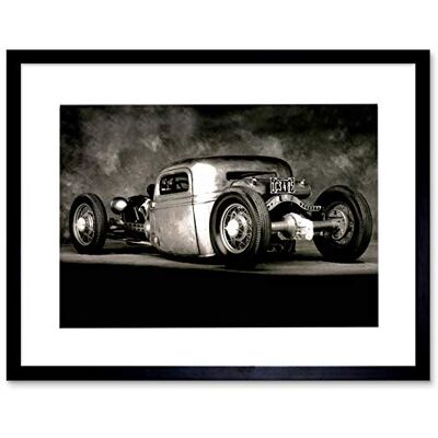 Wee Blue Coo Sport Car Photo Classic Hot Rod Cool Framed Art Print Picture F12X1100 Wee Blue Coo Sport Car Photo Classic Hot Rod Cool Framed Art Print Picture F12X1100