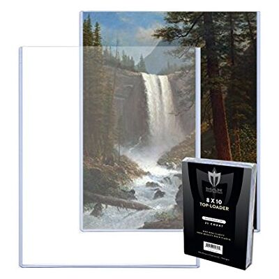 Max Protection (25) 8x10 MAX Pro Photo/Print Hard Rigid Ultra Clear Toploader Holder 25ct Max Protection (25) 8x10 MAX Pro Photo/Print Hard Rigid Ultra Clear Toploader Holder 25ct