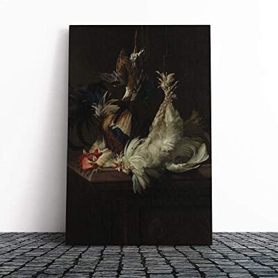 Big Box Art Willem Van Aelst Still Life Birds Canvas Print Gallery Wrapped 30mm Frame Wall Art 30x20 inches Ready to Hang Modern Still Life Picture Living Room Bedroom Lounge Office Big Box Art Willem Van Aelst Still Life Birds Canvas Print Gallery Wrapped 30mm Frame Wall Art 30x20 inches Ready to Hang Modern Still Life Picture Living Room Bedroom Lounge Office