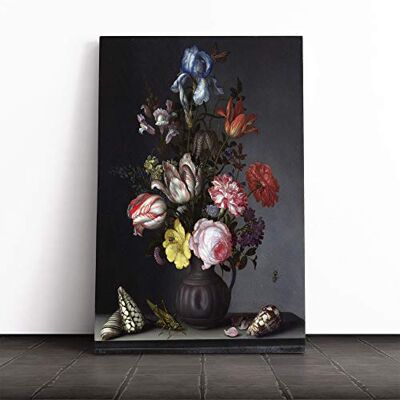 Big Box Art Canvas Print Wall Art Balthasar Van der AST Still Life Mounted and Stretched Box Frame Picture Home Decor for Kitchen, Living Room, Bedroom, Hallway, Multi-Colour, 20x14 Inch Big Box Art Canvas Print Wall Art Balthasar Van der AST Still Life Mounted and Stretched Box Frame Picture Home Decor for Kitchen, Living Room, Bedroom, Hallway, Multi-Colour, 20x14 Inch