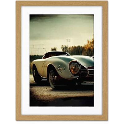 Doppelganger33 LTD Classic Sports Car Cinematic Beauty Shot Nostalgic Print Artwork Framed Wall Art Print 18X24 Inch Doppelganger33 LTD Classic Sports Car Cinematic Beauty Shot Nostalgic Print Artwork Framed Wall Art Print 18X24 Inch