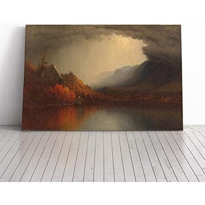 Big Box Art Martin Johnson Heade A Coming Storm Canvas Print Gallery Wrapped 30mm Frame Wall Art 30x20 inches Ready to Hang Modern Picture Living Room Bedroom Lounge Office Big Box Art Martin Johnson Heade A Coming Storm Canvas Print Gallery Wrapped 30mm Frame Wall Art 30x20 inches Ready to Hang Modern Picture Living Room Bedroom Lounge Office