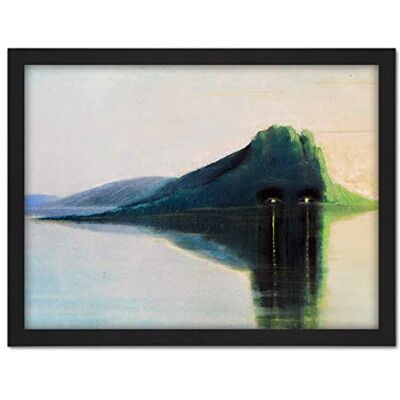 Fine Art Prints Ciurlionis Serenity Symbolist Landscape Painting Large Framed Art Print Poster Wall Decor 18x24 in Fine Art Prints Ciurlionis Serenity Symbolist Landscape Painting Large Framed Art Print Poster Wall Decor 18x24 in
