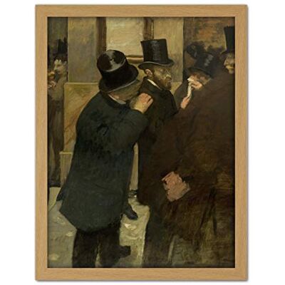 Fine Art Prints Edgar Degas Portraits At The Stock Exchange Large Framed Art Print Poster Wall Decor 18x24 Fine Art Prints Edgar Degas Portraits At The Stock Exchange Large Framed Art Print Poster Wall Decor 18x24