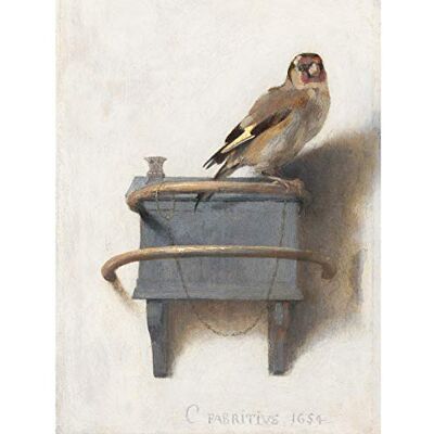 Fine Art Prints Fabritius The Goldfinch Bird Animal Nature Painting Large Print Poster Wall Art Decor Picture Fine Art Prints Fabritius The Goldfinch Bird Animal Nature Painting Large Print Poster Wall Art Decor Picture
