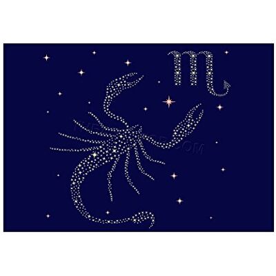 Wee Blue Coo Painting Illustration Zodiac Star Sign Scorpio Scorpion Wall Art Print Wee Blue Coo Painting Illustration Zodiac Star Sign Scorpio Scorpion Wall Art Print
