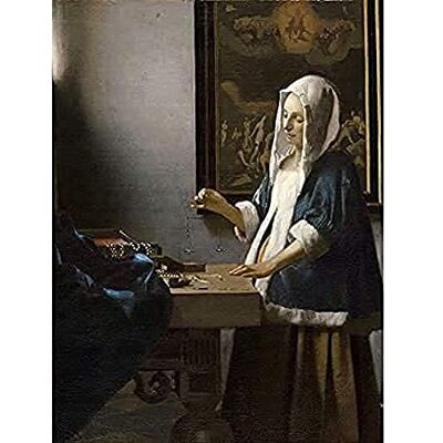 Fine Art Prints Johannes Vermeer Woman Holding A Balance Unframed Wall Art Print Poster Home Decor Premium Fine Art Prints Johannes Vermeer Woman Holding A Balance Unframed Wall Art Print Poster Home Decor Premium