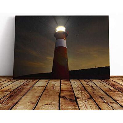 Big Box Art Architecture Lighthouse Beacon Canvas Print Gallery Wrapped 30mm Frame Wall Art 20x14 inches Ready to Hang Modern Seascape Picture Living Room Bedroom Lounge Office Big Box Art Architecture Lighthouse Beacon Canvas Print Gallery Wrapped 30mm Frame Wall Art 20x14 inches Ready to Hang Modern Seascape Picture Living Room Bedroom Lounge Office