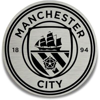 fan decor Manchester City Aluminium Wall Plaque Officially Licensed Man City gifts for boys, men & women, football metal art & man cave sign, brushed & fade-resistant, hanging kit, 47 x 47cm fan decor Manchester City Aluminium Wall Plaque Officially Licensed Man City gifts for boys, men & women, football metal art & man cave sign, brushed & fade-resistant, hanging kit, 47 x 47cm