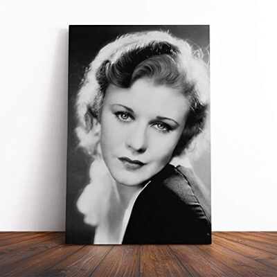 Big Box Art Canvas Print Wall Art Ginger Rogers (2) Mounted and Stretched Box Frame Picture Home Decor for Kitchen, Living, Dining Room, Bedroom, Hallway, Multi-Colour, 20x14 Inch Big Box Art Canvas Print Wall Art Ginger Rogers (2) Mounted and Stretched Box Frame Picture Home Decor for Kitchen, Living, Dining Room, Bedroom, Hallway, Multi-Colour, 20x14 Inch