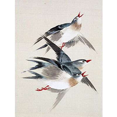 Artery8 Okamoto Pictures Flowers Birds Japanese 17 Painting Art Print Canvas Premium Wall Decor Poster Mural Artery8 Okamoto Pictures Flowers Birds Japanese 17 Painting Art Print Canvas Premium Wall Decor Poster Mural