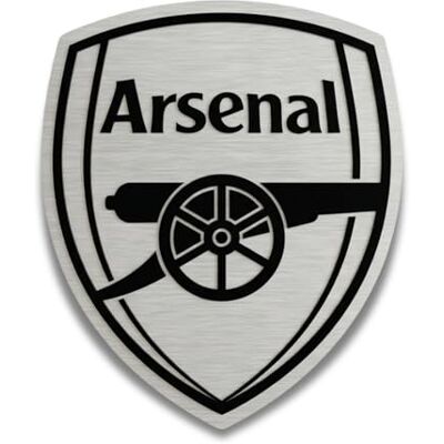fan decor Arsenal FC Aluminium Wall Plaque Officially Licensed Arsenal gifts for men & boys, football metal art & man cave sign, brushed & fade-resistant, hanging kit, 50 x 42.5cm fan decor Arsenal FC Aluminium Wall Plaque Officially Licensed Arsenal gifts for men & boys, football metal art & man cave sign, brushed & fade-resistant, hanging kit, 50 x 42.5cm