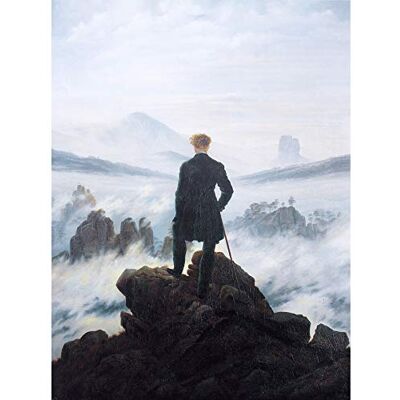 Fine Art Prints Friedrich Wanderer Above Sea Fog Painting Unframed Wall Art Print Poster Home Decor Premium Fine Art Prints Friedrich Wanderer Above Sea Fog Painting Unframed Wall Art Print Poster Home Decor Premium