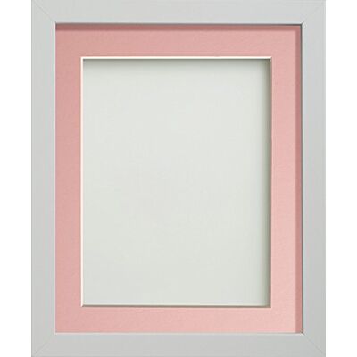 Frame Company Allington White 16x12 inch Frame With Pink Mount For Image 13x9 inch *Choice of sizes* Fitted with Real Glass Frame Company Allington White 16x12 inch Frame With Pink Mount For Image 13x9 inch *Choice of sizes* Fitted with Real Glass
